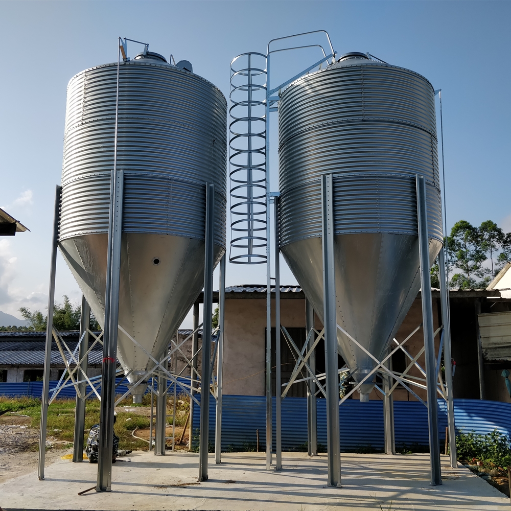 Pig Trough Pictures Factories Exporter –  feed grain silos  – North Husbandry