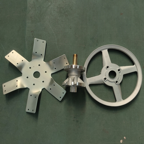 Centrifugal Shutter Exhaust Fan Aluminum wheel flange Leaf angle Featured Image
