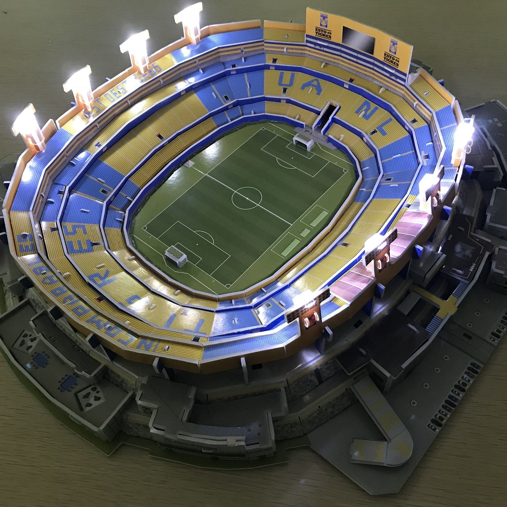 3D Paper Puzzle DIY Model Toy Mexican Sport Estadio Azteca Stadium Mexico  Football Soccer Field Birthday Christmas Gift 1pc - AliExpress