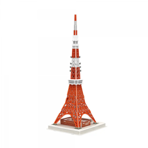 Le produit le plus populaire au Japon 3D Tokyo Tower National Geographic 3D jouet éducatif fait à la main A0105
