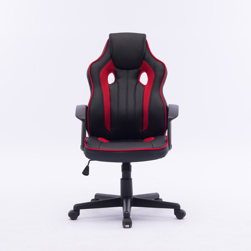 Gaming Chair Video Game Chair Computer Desk Chair Racing Style Gamer Chair Leather High Back Office Chair With Lumbar Support Wide Seat(Black) Featured Image