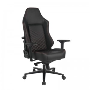 Heavy Duty Computer Game Chair Ergonomic PC Racing Gamer Chair Headrest and Built In  Lumbar Support