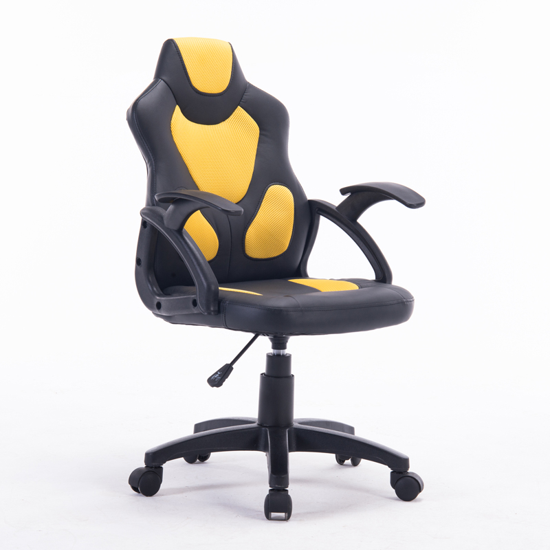 Gaming Chair Home Office Desk – Chair for Racing and Gaming – Adjustable Seat – Ergonomic Chair Featured Image