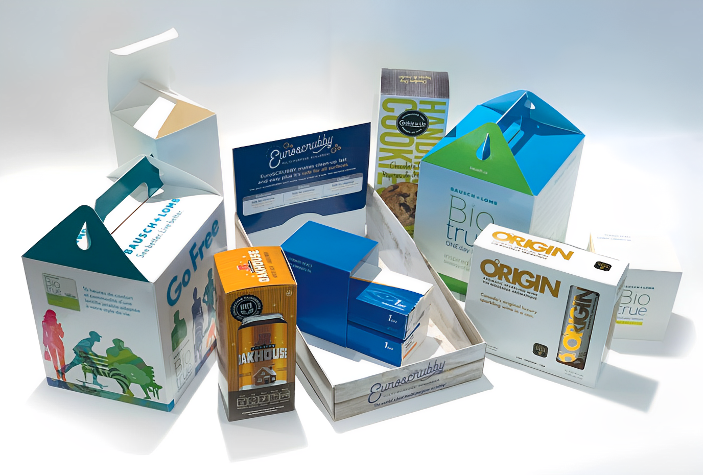 Common Styles of Folding Carton Boxes