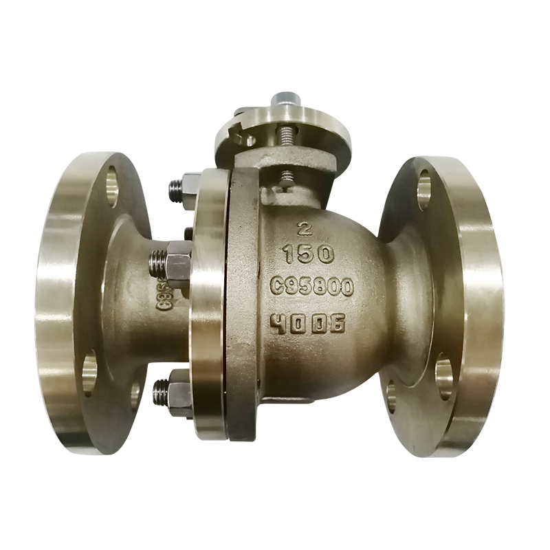 OEM Manufacturer Ball Valve Leaking Internally - C95800 bronze ball valve – Newsway