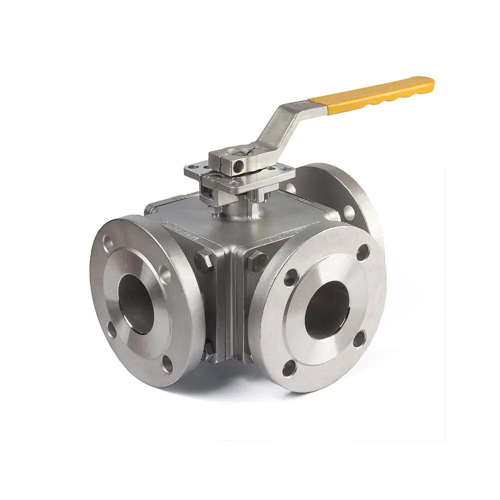 3 Way Ball Valve L and T type