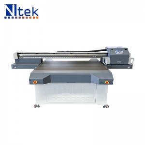 UV led Flatbed Printer with Gh2220 printhead CMYK Lc Lm white and varnish