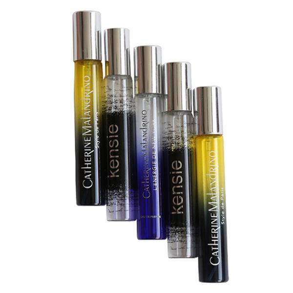 20ml custom made color coating glass perfume vial bottle