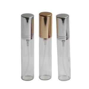 Good quality 50ml Glass Bottle For Tubes - 9ml glass test tube bottles with aluminum sprayer and lid  – NTGP