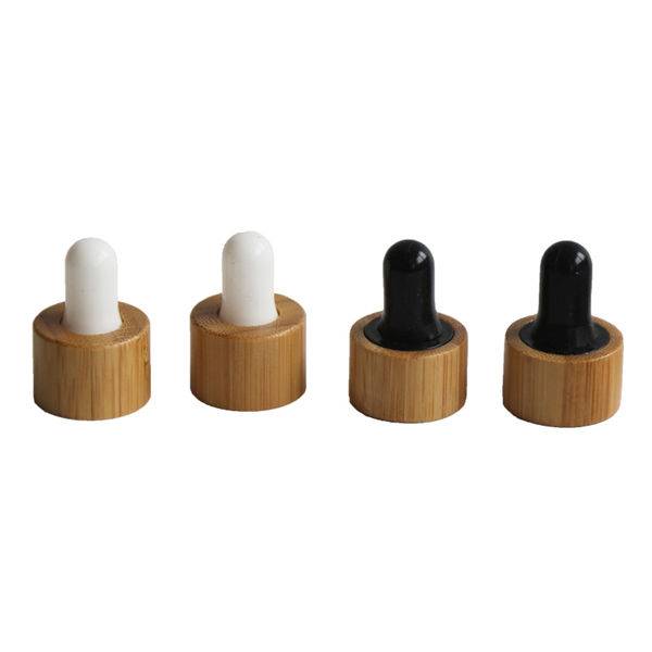 Europe style for Oil Essential Glass Bottle Dropper - Bamboo dropper cap for essential oil bottle – NTGP