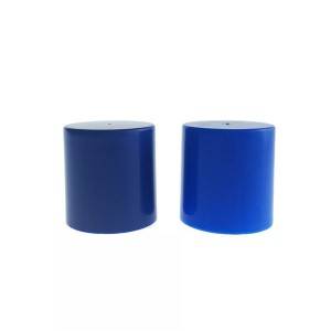 Round cap for cylinder nail polish bottles