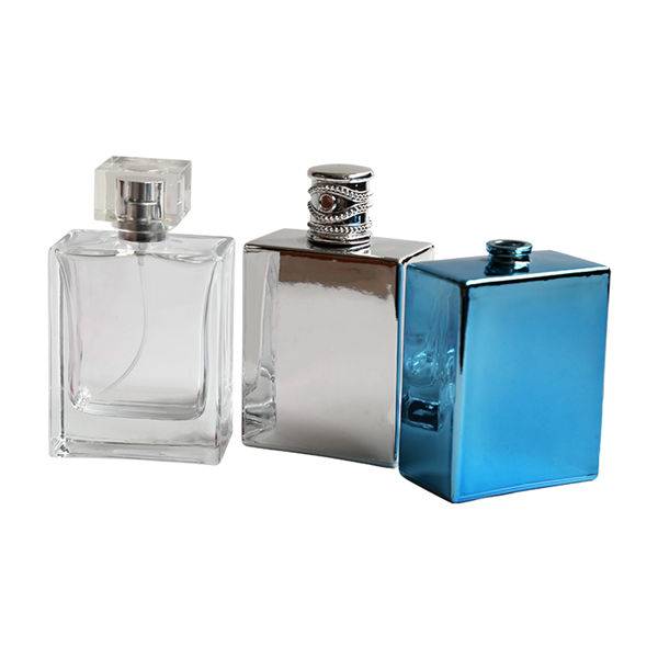 Wholesale spray perfume empty container cosmetic 100ml clear glass bottle Featured Image