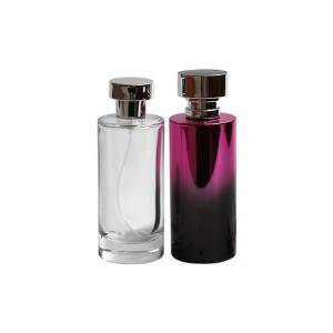 Hot selling cosmetic fragrance 100ml clear perfume glass spray bottles