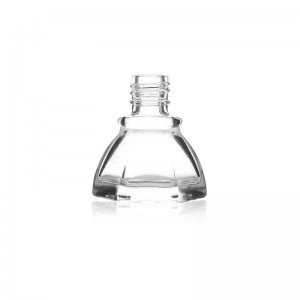 7ml Clear Special Shape Empty Nail Polish Bottle