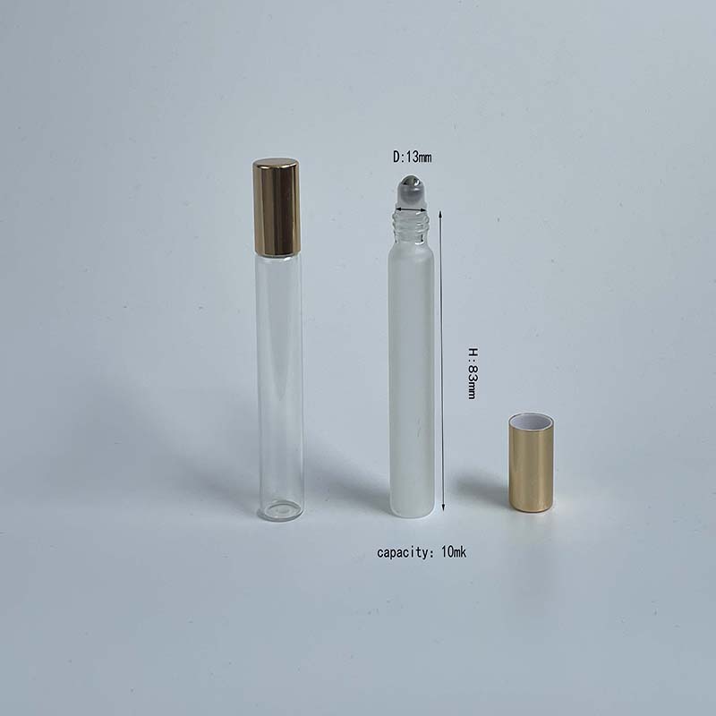 Tubular Glass Roll On Glass High Quality 10 Ml Glass Roll On Bottle