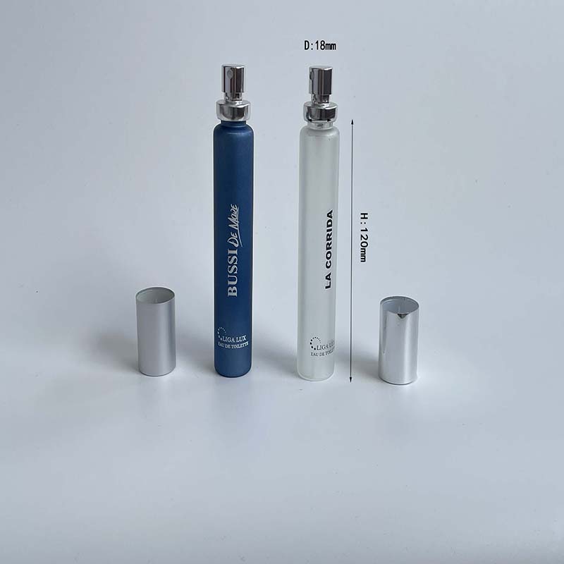 hot sale glass tube with aluminum pump wholesale Featured Image