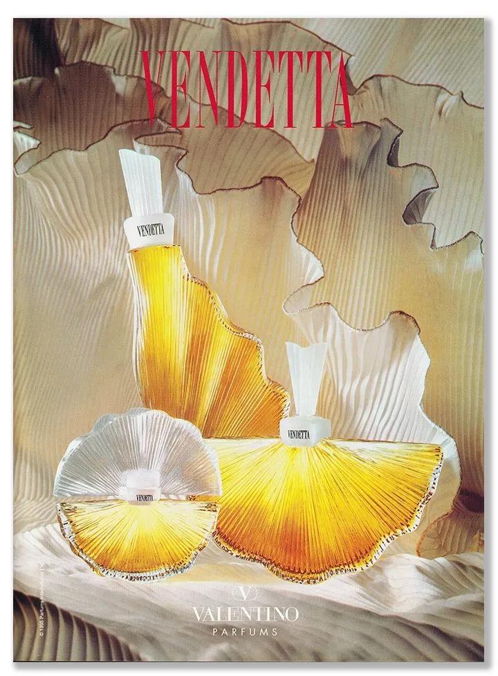 Perfume bottles from fashion