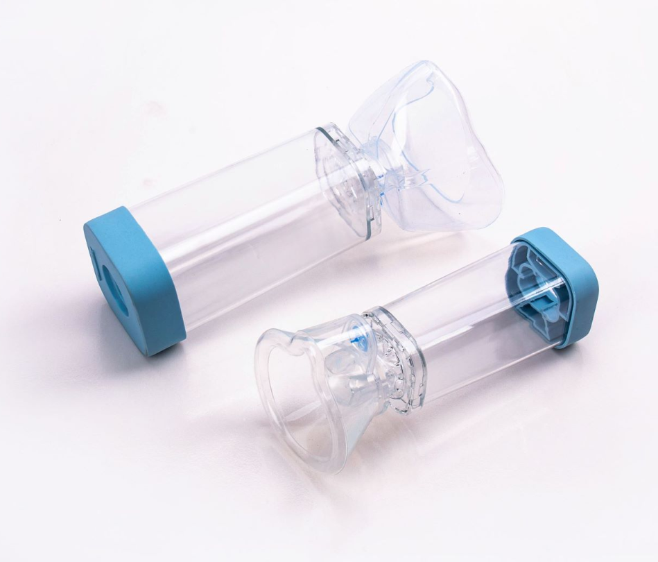 НОВ дизайн Инхалатор за астма /спейсър за дозиран инхалатор (спейсър за астма) 175 ml/350 ml