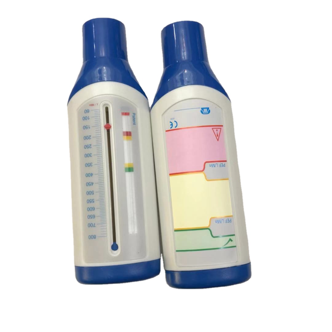 Medical incentive spirometer Peak flow meter for lungs children 400ml and adult 800ml peak expiratory flow meter