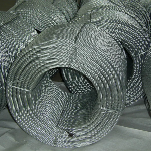 Cordes d'ingénierie générale/câbles en acier galvanisés et non galvanisés
