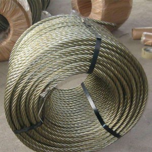 Non Rotating Steel Wire Rope for crane ,electric hoists and ropeways