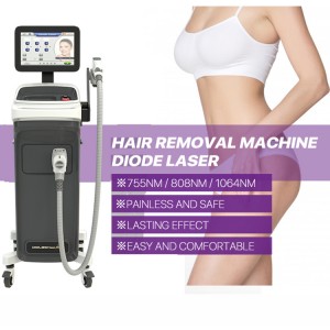 The most advanced technology 808nm diode laser hair removal