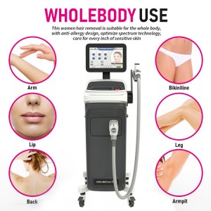 Best Price on China Two-Year Warranty Diode Laser 755 808 1064 Diode Laser Hair Removal Machine