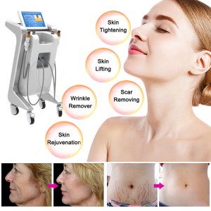 Rf microneedle machine professional skin tightening Face Eyes lifting clinic use