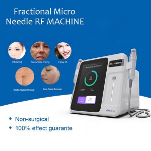Microneedle radio frequency stretch mark removal machine for skin tightening and anti-aging