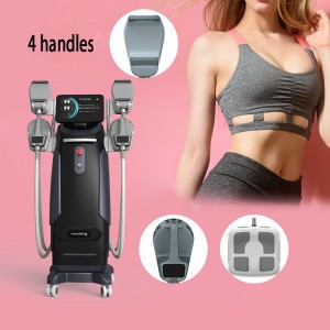 China Cheap price China 2022 Femsculpting New Arrival EMS Build Muscle Emslim Body Sculpt Hiemt PRO 2/4 Handles Tesla Slimming Machine Air Cooling