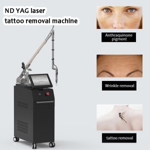 Effective picosecond laser Nd yag laser tattoo removal machine