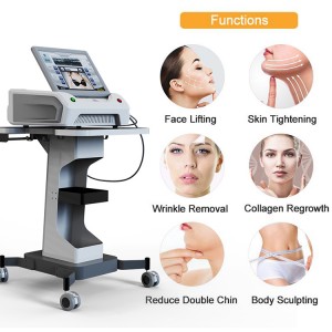 Non-invasive professional 3d hifu machine 11 lines facial and body slimming