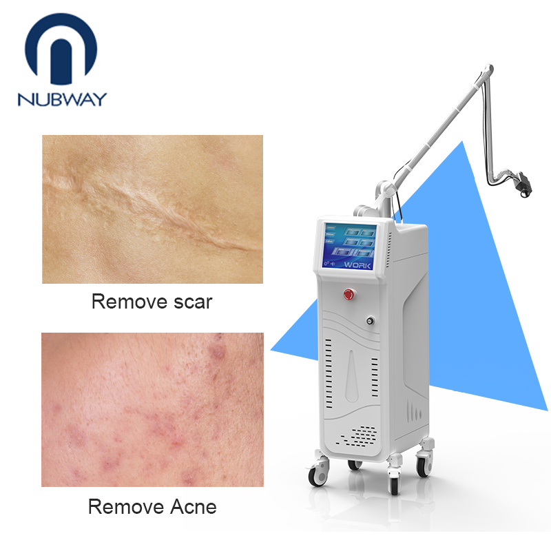 Professional China Co2 Cold Fractional Laser Equipment - 400W Professional Stretch Marks Removal Machine Big Screen Fractional Co2 Laser – Nubway