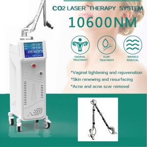 10600nm Wavelength Co2 Fractional Laser Machine For Smooth Burnt Scars