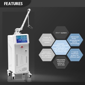 400W Professional Stretch Marks Removal Machine Big Screen Fractional Co2 Laser