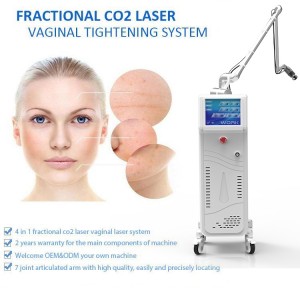 7 joints arm RF Fractional CO2 Laser Machine