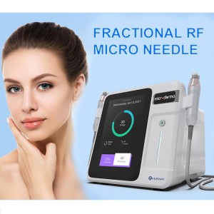 Microneedle radio frequency stretch mark removal machine for skin tightening and anti-aging