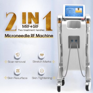 Radiofrequency microneedle skin tightening and wrinkle treatment acne scar beauty machine