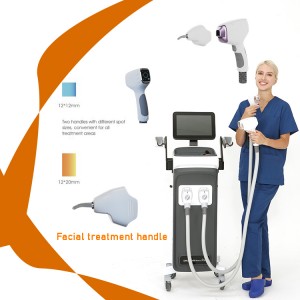 Hot-selling China 2022 Newest 808nm Diode Laser Hair Removal High Power 2000W Double Handle Machine for Hair Removal