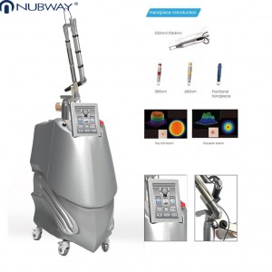 High quality Nd Yag laser 1064 532 NM picosecond laser