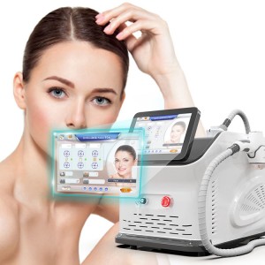 Portable Aesthetic Diode Laser 808cute Beauty Machine for Hair Removal