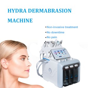 6-in-1 Hydra Facial Machine Skin Diamond Microdermabrasion Beauty Apparatus