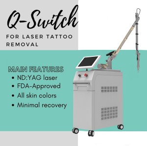 varicose veins removal treatment q switched nd yag laser machine