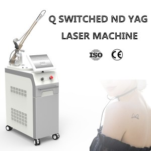 Q Switch ND YAG Laser 1064 Nm 532nm Machine Tattoo Removal
