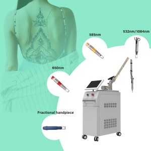 2021 New ND YAG Tattoo and Pigmentation Removal Laser Machine
