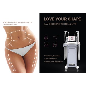 Best Price on China CE Approved Weight Loss RF Vacuum Roller Slimming Vela Body Shape Machine
