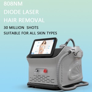 808nm Diode Laser Hair Removal Machine 5-400ms Pulse Width Range