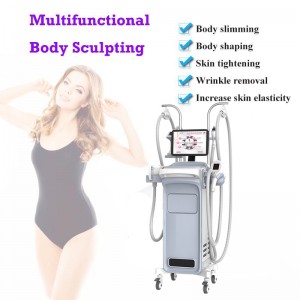 Manufacturer for China Professional Body Slimming Fat Removal Cellulite Machine with Vacuum RF Roller Massage