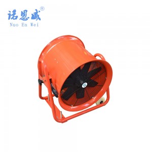 Factory making Basement Explosion-Proof Ventilation Fan - Hand push with wheel ventilation fan – NuoWei Ventilation