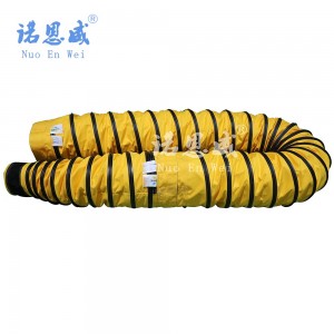 factory customized PCA Flat Spiral Hoses - Pre-conditioned Air Hose (PCA) – NuoWei Ventilation